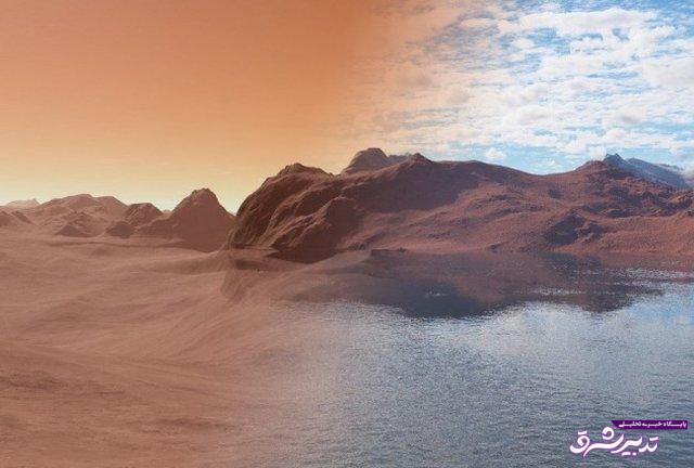آب‌های سطح مریخ