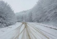 بارش شدید برف