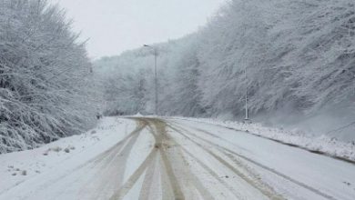 بارش شدید برف