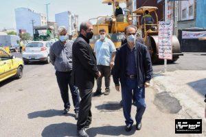 آسفالت بلوار شهید قلی پور