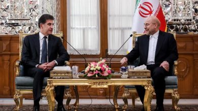 دیدار قالیباف با نیچروان بارزانی
