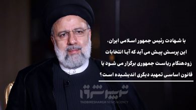 پس از شهادت آیت الله رئیسی تکلیف رییس جمهور چه میشود؟