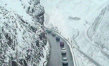 هشدار جدی به مسافران؛ بارش برف و باران در جاده‌های ۹ استان