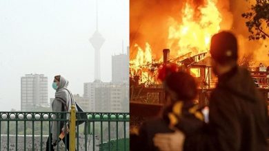 آلودگی هوای تهران ۴ برابر لسآنجلسِ در حال سوختن است