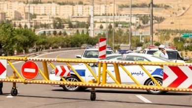 مسدود شدن کامل جاده چالوس از هر دوطرف