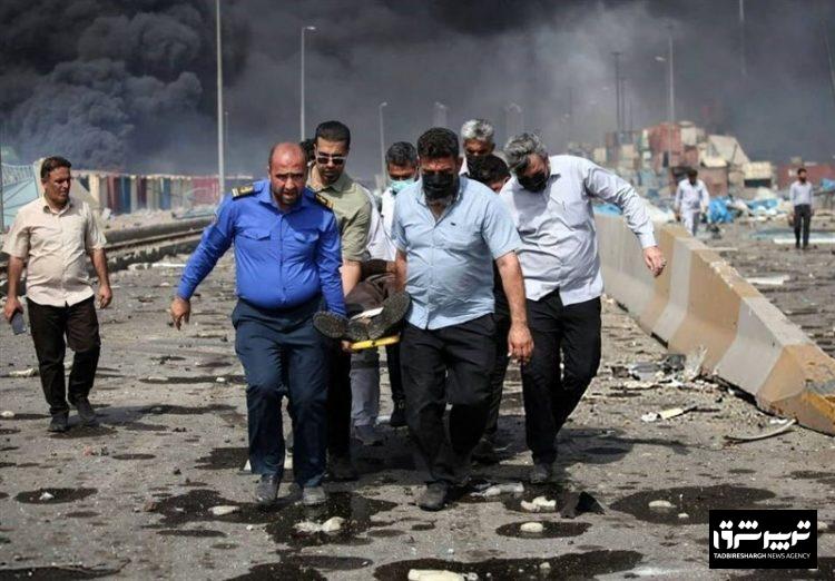 هلالاحمر: عملیات جستجو و نجات حادثه انفجار بندر شهید رجایی بندرعباس پایان یافت