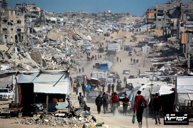 ان.بی.سی نیوز: دولت ترامپ به دنبال انتقال یک میلیون فلسطینی غزه به لیبی است