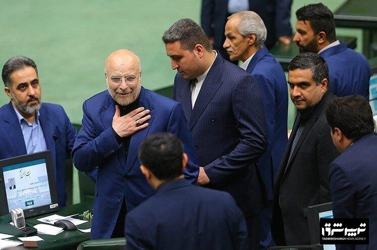 قالیباف با ۲۱۹ رأی رییس مجلس باقی ماند