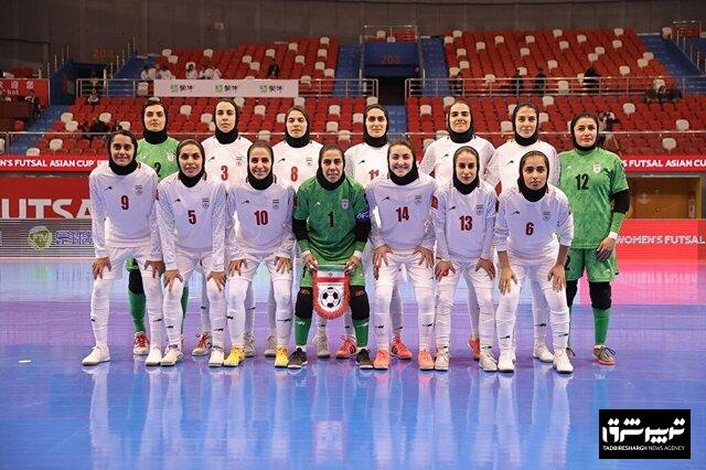 هنگ‌کنگ مغلوب دختران فوتسال ایران شد