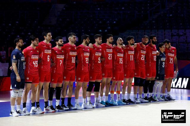 والیبال ایران در رتبه ۱۴ رنکینگ جهانی