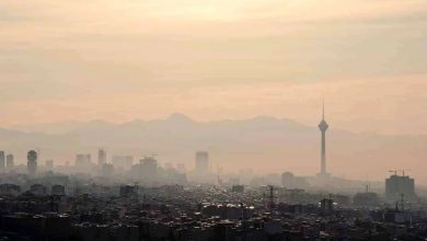 هوای تهران آلوده و در وضعیت نارنجی است