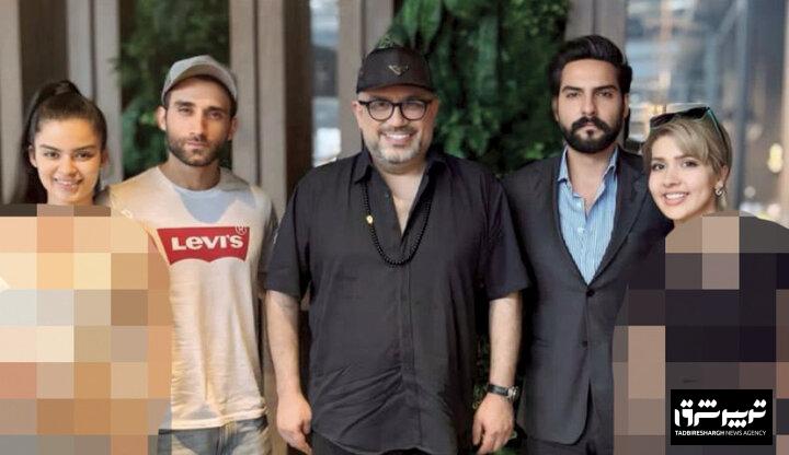 انتقاد شدید از رضا رشیدپور به خاطر عکس یادگاری‌اش با دست اندرکاران «عشق ابدی»