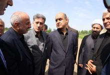 بازدید میدانی استاندار از محور ارتباطی حسن‌رود_چمخاله در شرق گیلان