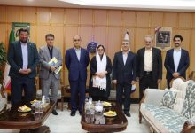 استاندار گیلان در دیدار با فرزند استاد هوشنگ ابتهاج: مفاخر فرهنگی سرمایه‌های ماندگار ملت ایران هستند