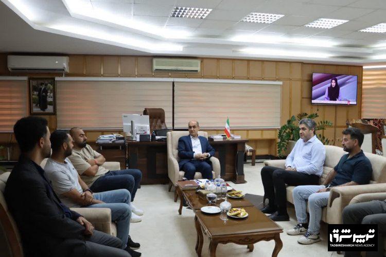 استاندار گیلان در نشست با مدیرعامل، مالک و سرمربی باشگاه ملوان تأکید کرد: ضرورت ارتقای زیرساخت‌های باشگاه ملوان جهت حضور موفق در لیگ برتر