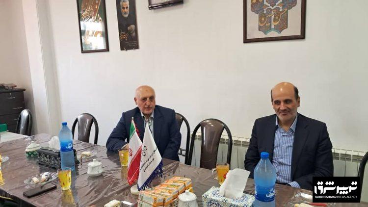 دیدار فرماندار لاهیجان با رییس و اعضای هیئت نظارت شورای نگهبان شهرستان