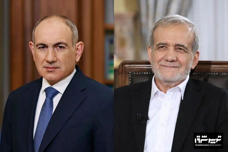 بررسی نتایج مذاکرات ایروان-باکو در واشنگتن محور تماس تلفنی پاشینیان و پزشکیان