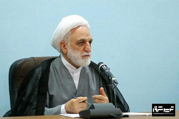 رئیس قوه قضائیه: عده قلیلی از یک جمع فعال مثلا سیاسی، بیانیه‌ای در راستای خواست دشمن دادند 