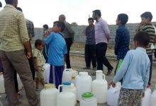 روزی۱۲ ساعت آب شرب روستای تلکنگاه گشت رودخان فومن قطع است