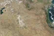 جدید‌ترین تصویر ناسا؛ دریاچه ارومیه به طور کامل محو شد