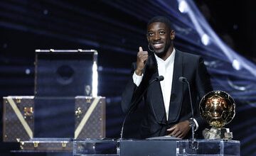 مراسم توپ طلای ۲۰۲۵ در یک نگاه/ از اشک‌های دمبله تا تاریخ‌سازی یامال