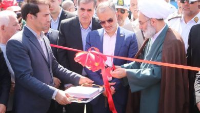 با حضور مقامات کشوری و استانی؛ لاین رفت تقاطع غیرهمسطح امام حسین (ع) رشت زیر بار ترافیک رفت