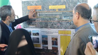 بازدید وزیر راه و شهر سازی از روند اجرای طرح توسعه و استاندارد سازی باند فرودگاه رشت