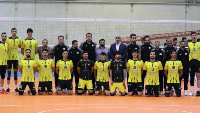 برد سه بر صفر شهید املاکی لنگرود مقابل اردبیل