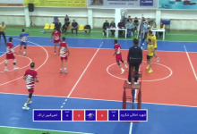 برد تیم شهید املاکی لنگرود در ایستگاه دوم لیگ دسته اول والیبال کشور