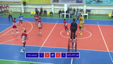 برد تیم شهید املاکی لنگرود در ایستگاه دوم لیگ دسته اول والیبال کشور