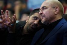 خوش و بش محمدباقر قالیباف با علیرضا دبیر در قاب تصویر