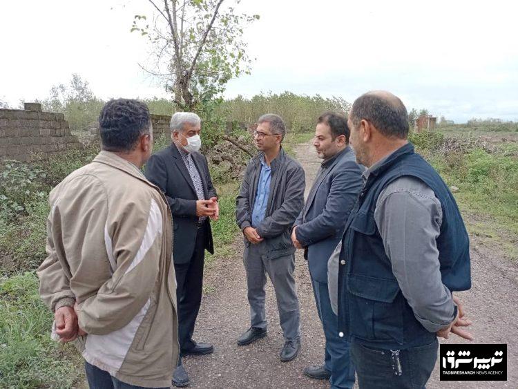 به دستور فرماندار شهرستان رشت، صورت پذیرفت؛ تسریع در دیوارسازی نقاط حادثه‌خیز برای پیشگیری از سیلاب در روستاهای رشت
