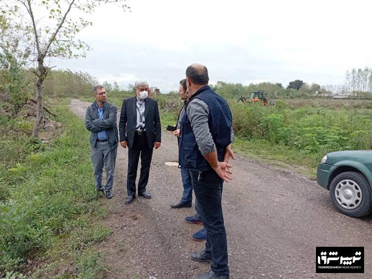 به دستور فرماندار شهرستان رشت، صورت پذیرفت؛ تسریع در دیوارسازی نقاط حادثه‌خیز برای پیشگیری از سیلاب در روستاهای رشت