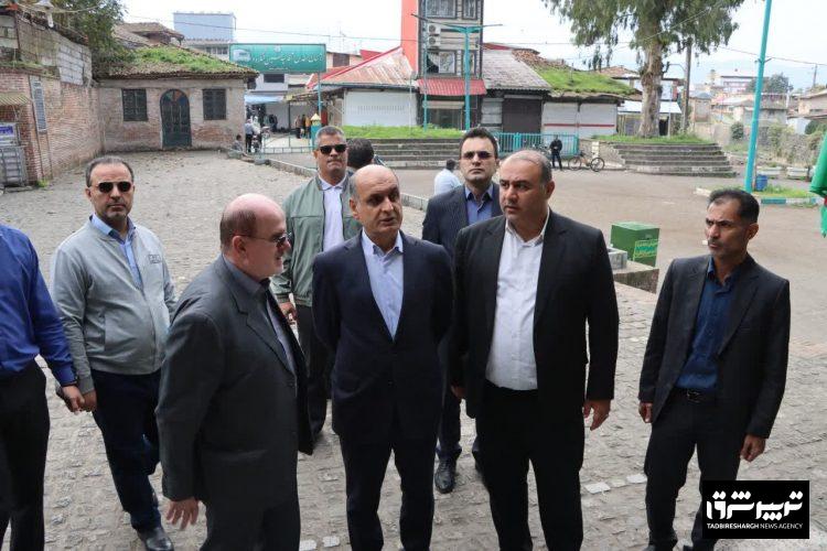 بازدید استاندار گیلان از طرح‌های گردشگری شهرستان لنگرود