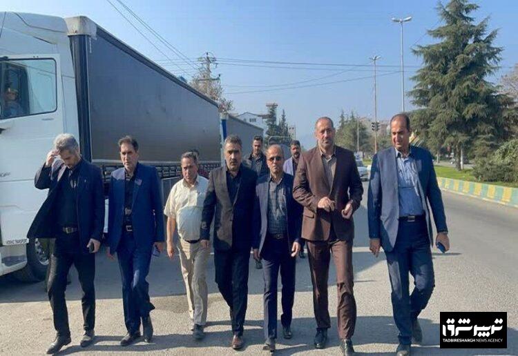 مدیرکل راهداری گیلان: عبور ومرور در پل مرزی آستارا تسهیل می‌شود