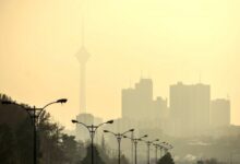 افزایش آلودگی هوای تهران با بروز وارونگی دما