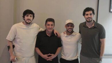 جلسه قلعهنویی با آزمون، قایدی و عزتاللهی در امارات