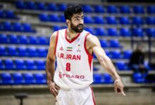 آمار بسکتبال ایران - عراق/ یخچالی بهترین بازیکن زمین