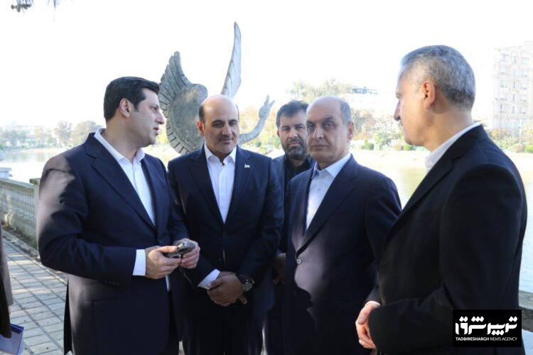 خبرنگاران خارجی از جاذبه گردشگری لاهیجان بازدید کردند