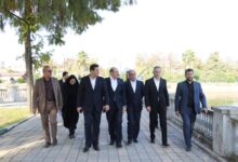 خبرنگاران خارجی از جاذبه گردشگری لاهیجان بازدید کردند