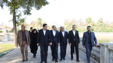 خبرنگاران خارجی از جاذبه گردشگری لاهیجان بازدید کردند