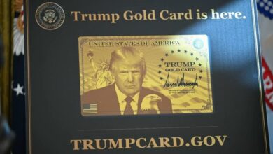 دونالد ترامپ از کارت طلایی یک میلیون دلاری برای مهاجرت به آمریکا رونمایی کرد
