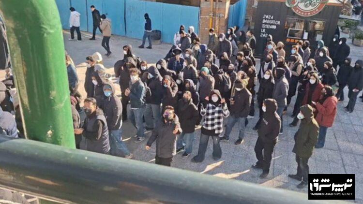 دانشگاه تهران: تمامی دانشجویان بازداشتی تجمع روز گذشته که ۴ نفر بودند، آزاد شدند