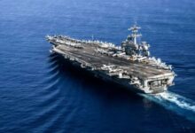 ادعای فاکس نیوز: ناو هواپیمابر USS Lincoln آمریکا در برد حمله به ایران قرار ندارد