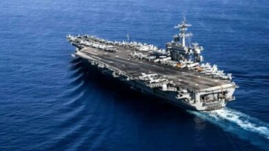 ادعای فاکس نیوز: ناو هواپیمابر USS Lincoln آمریکا در برد حمله به ایران قرار ندارد