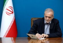 در پی انتخاب مجدد به‌عنوان رئیس مجلس شورای اسلامی: پیام پزشکیان به قالیباف